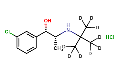 (1S,2R)-erythro-Dihydro Bupropion-d9 Hydrochloride