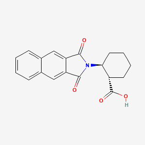 (1S,2S)-2-(Naphthalene-2,3-dicarboximido)cyclohexanecarboxylic Acid