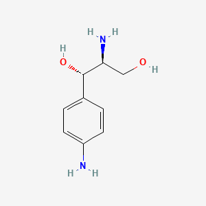 (1S,2S)-2-amino-1-(4-aminophenyl)propane-1,3-diol
