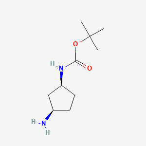 (1S,3R)-3-Amino-1-(Boc-amino)cyclopentane