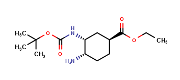 (1S,3R,4S)-4-Amino-3-(Boc-amino)-cyclohexane-carboxylic acid ethyl ester
