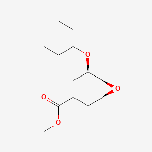 (1S,5R,6R)-methyl 5-(pentan-3-yloxy)-7-oxabicyclo[4.1.0]hept-2-ene-3-carboxylate