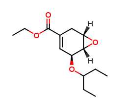(1S,5S,6S)-5-(1-Ethyl-propoxy)-7-oxa-bicyclo[4.1.0]hept-3-ene-3-carboxylic acid ethyl ester