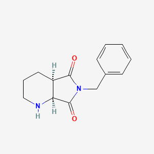 (1S,6R)-8-Benzyl-7,9-dioxo-2,8-diazabicyclo[4.3.0]nonane
