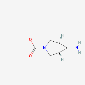 (1a,5α,6a)-6-Amino-3-azabicyclo[3.1.0]hexane-3-carboxylic Acid 1,1-Dimethylethyl Ester