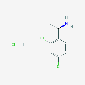 (1r)-1-(2,4-Dichlorophenyl)ethan-1-amine Hydrochloride