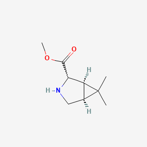 (1r,2s,5s)-6,6-Dimethyl-3-azabicyclo[3.1.0]hexane-2-carboxylic acid methyl ester