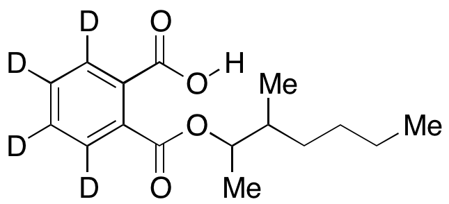 2-(((3-Methylheptan-2-yl)oxy)carbonyl)benzoic Acid-d4 (Phthalate Monoester-d4)