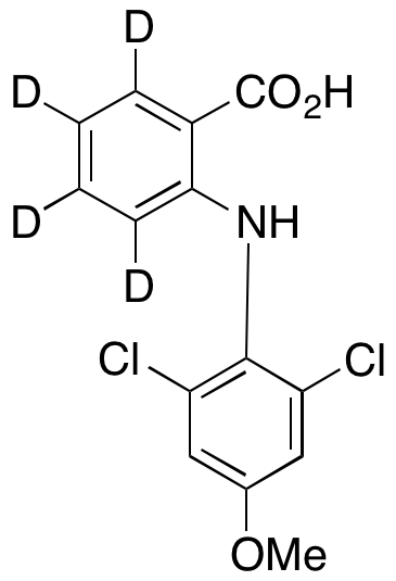 2-((2,6-Dichloro-4-methoxyphenyl)amino)benzoic Acid-d4