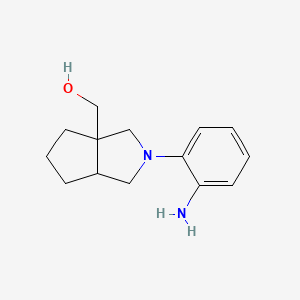 (2-(2-aminophenyl)hexahydrocyclopenta[c]pyrrol-3a(1H)-yl)methanol