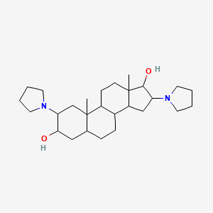 (2�,3a,5a,16�,17�)-2,16-di-1-Pyrrolidinylandrostane-3,17-diol