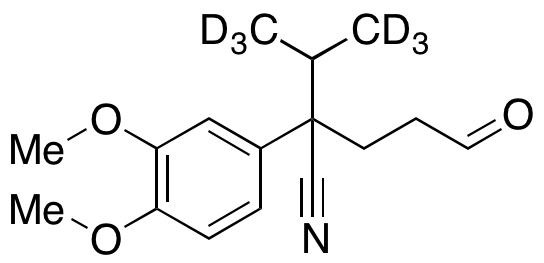 2-(3,4-Dimethoxyphenyl)-2-isopropyl-d7-5-oxopentanenitrile