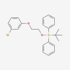 (2-(3-Bromophenoxy)ethoxy)(tert-butyl)diphenylsilane