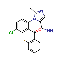 (2-(5-(aminomethyl)-2-methyl-1H-imidazol-1-yl)-5-chlorophenyl)(2-fluorophenyl)methanone