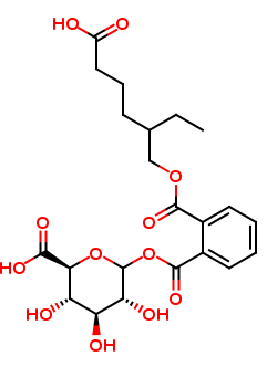 [2-(5-Carboxy-2-ethylpentylcarboxy)]benzoyl Glucuronide