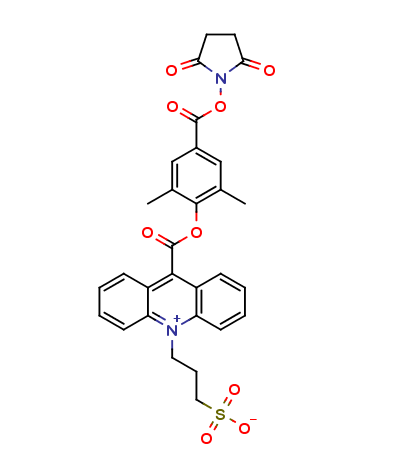 2',6'-Dimethylcarbonylphenyl-10-sulfopropylacridinium-9-carboxylate 4'-NHS Ester