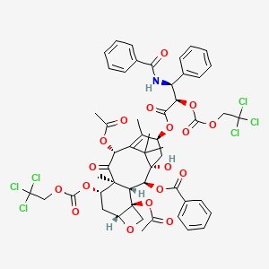 2',7-Bis-O-{[(2,2,2,-Trichloroethyl)oxy]carbonyl Paclitaxel