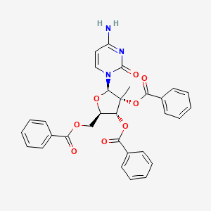 2'-C-Methyl-2',3',5'-tri-O-benzoylcytidine