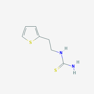 [2-(Thiophen-2-yl)ethyl]thiourea