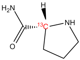 [2-13C]-L-Proline amide