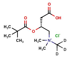 2,2-Dimethylpropionyl-L-carnitine-d3 HCl (N-methyl-d3)
