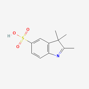 (2,3,3-trimethyl-3H-indole-5-sulfonic acid)
