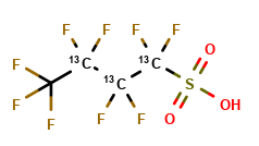 [2,3,4-13C3]-Perfluorobutane sulfonic acid