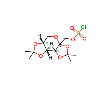 2,3:4,5-bis-O-(1-methylethylidene)-bD-Fructopyranose chlorosulfate