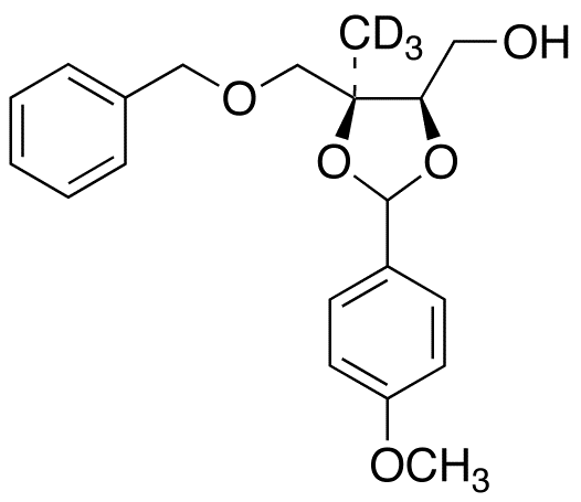 2,3-O-(4-Methoxyphenyl)methylene-2-methyl-D-erythritol-d3 Benzyl Ether