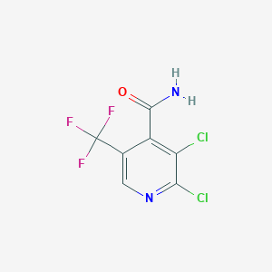 2,3-dichloro-5-(trifluoromethyl)isonicotinamide