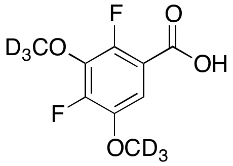 2,4-Difluoro-3,5-dimethoxybenzoic Acid-d6