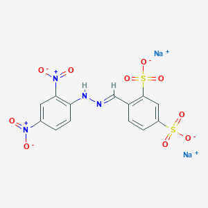 2,4-Disulfobenzaldehyde-2,4-dinitrophenylhydrazone Disodium Salt