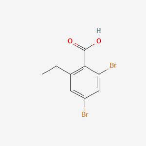 
2,4-dibromo-6-ethylbenzoic acid