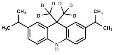 2,7-Diisopropyl-9,9-dimethyl-9,10-dihydroacridine-d6 (Major)
