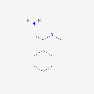(2-Amino-1-cyclohexylethyl)dimethylamine