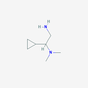 (2-Amino-1-cyclopropylethyl)dimethylamine