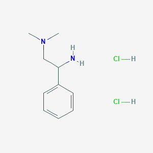 (2-Amino-2-phenylethyl)dimethylamine dihydrochloride
