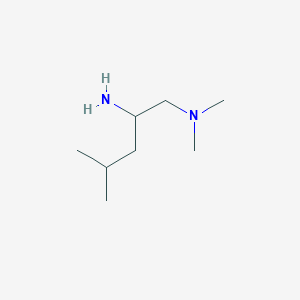 (2-Amino-4-methylpentyl)dimethylamine