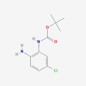 (2-Amino-5-chloro-phenyl)-carbamic acid tert-butyl ester