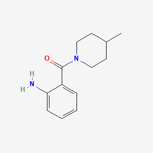 (2-Aminophenyl)(4-methyl-1-piperidinyl)methanone