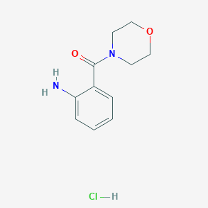 (2-Aminophenyl)(morpholino)methanone hydrochloride