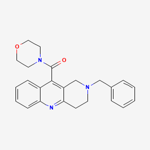(2-Benzyl-1,2,3,4-tetrahydrobenzo[b][1,6]naphthyridin-10-yl)(morpholino)methanone