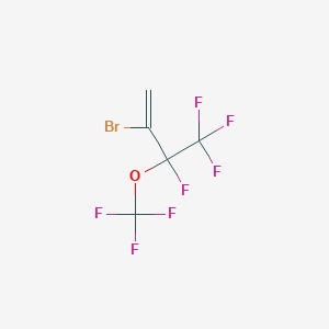 2-Bromo-3,4,4,4-tetrafluoro-3-(trifluoromethoxy)but-1-ene