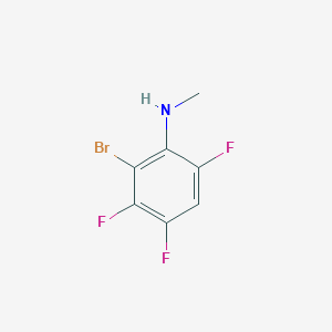 2-Bromo-3,4,6-trifluoro-N-methylaniline
