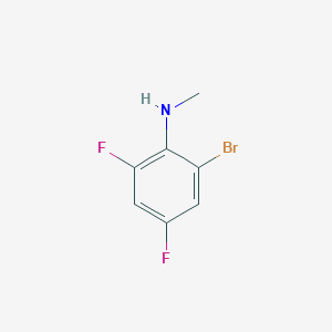 2-Bromo-4,6-difluoro-N-methylaniline