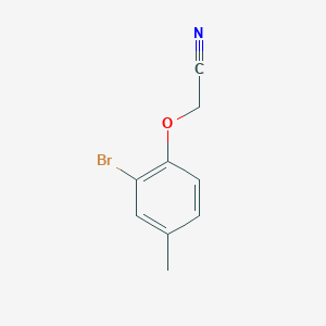 (2-Bromo-4-methylphenoxy)acetonitrile