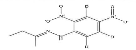 2-Butanone 2,4-Dinitrophenylhydrazone D3