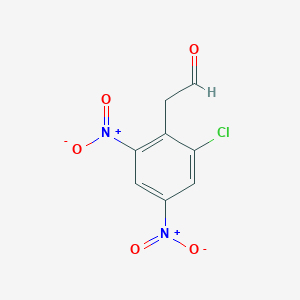 (2-Chloro-4,6-dinitrophenyl)acetaldehyde
