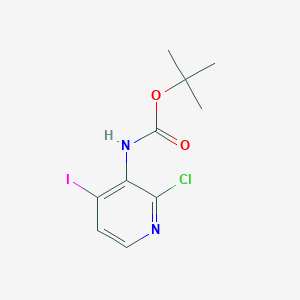 (2-Chloro-4-iodo-pyridin-3-yl)-carbamic acid tert-butyl ester