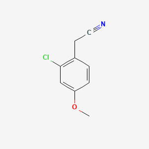 (2-Chloro-4-methoxyphenyl)acetonitrile